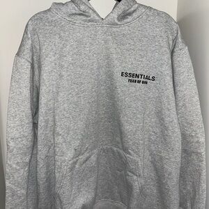 Grey Essentials (FEAR OF GOD) hoodie